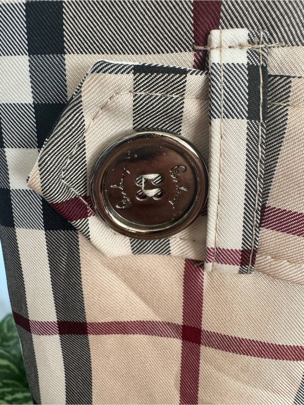 Burberry London Girls Nova Check Plaid Double-Breasted Trench Coat - Picture 9 of 16
